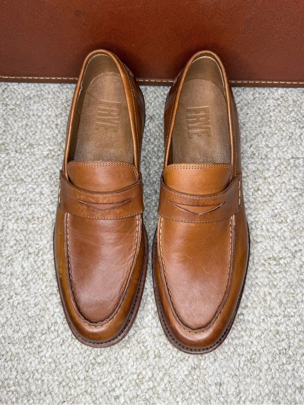 Frye Tyler Flex leather Penny loafer